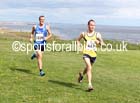 Andy Burn (Jarrow) leads Chris Isherwood (Sunderland) during the Pier to Pier, South Shields. Photo: David: David T. Hewitson/Sports for All Pics